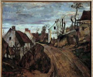 A Village Road to Auvers-sur-Oise