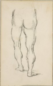 After Luca Signorelli: Study of Legs by Paul Cézanne