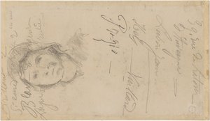 Cézanne - After Louis Le Nain Woman with a Bonnet, 1884–87 by Paul Cézanne