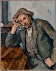 Smoker Leaning by Paul Cézanne