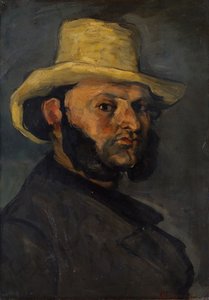 Gustave Boyer in a Straw Hat