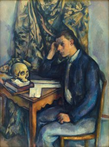 Young Man with a Skull