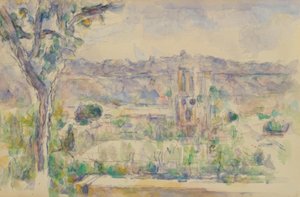 The Cathedral of Aix Seen from the Lauves Studio