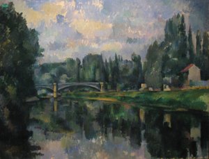 The Bridge over the Marne at Créteil by Paul Cézanne
