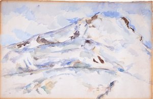 Mont Sainte-Victoire by Paul Cézanne