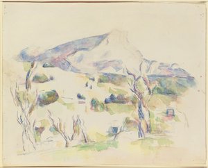 Mont Sainte-Victoire, View of Lauves