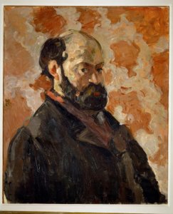 Self-Portrait in Front of a Pink Background