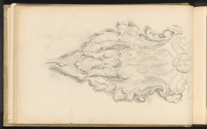 Study of a Decorative Ornament by Paul Cézanne