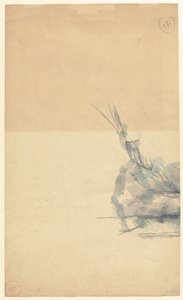 Study of a Rock by Paul Cézanne