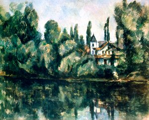 The Banks of the Marne, Villa on the Bank of a River
