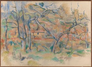 Trees and House, Provence