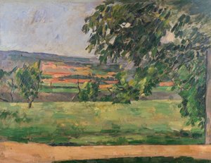 View from the Jas de Bouffan, 1875-76