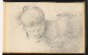 Woman Leaning Forward, 1890-1894
