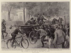 The Attempt on the Life of the Shah in Paris