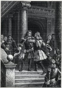Treaty of Rastatt - Prince Eugene of Savoy and the Marshal de Villars (commanders of opposing forces in the Spanish War of Succession) - War of Succession of Spain (1701 to 1714) - Treaty of Rastatt - The meeting of Marshal de Villars and Eugene de Savoie