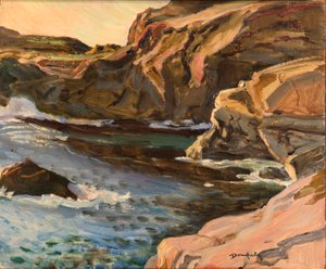 California Cliffs by Paul Dougherty