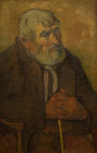 Old Man with a Cane