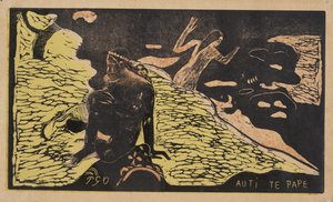 Auti Te Pape Women at the River From the Series Noa Noa, 1893-1894