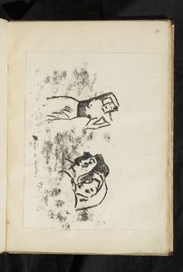 Avant et après - Woman Carrying an Urn on Her Shoulder and Two Heads from L