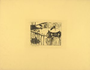 Breton Women by a Fence
