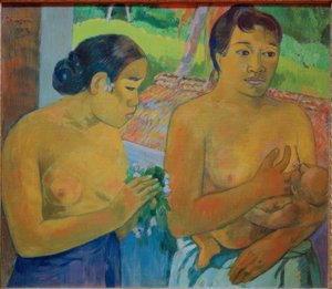 The Sacrifice by Paul Gauguin