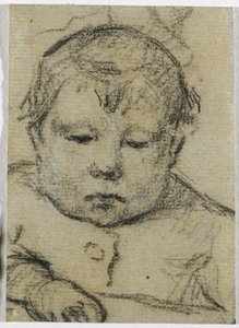 Emil Gauguin as a Child, Right Hand Forward by Paul Gauguin