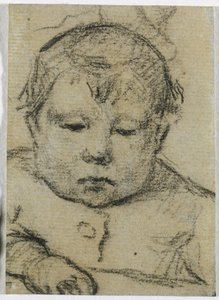 Emil Gauguin as a Child, Right Hand Forward by Paul Gauguin