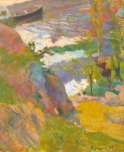 Fisherman and Bathers at the Aven