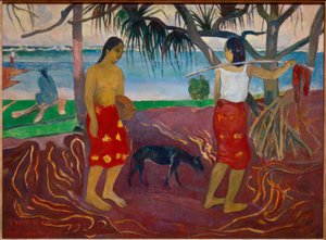 I raro te oviri by Paul Gauguin