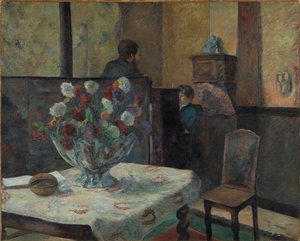 Interior of the Painter Paris, Rue Carcel, 1881