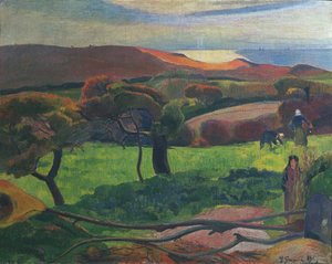 Landscape in Brittany
