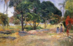 Landscape with Three Trees