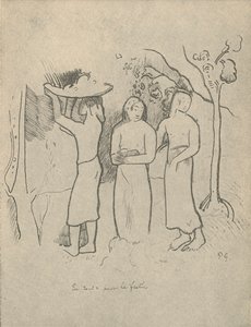 On the Way to the Feast, 1936 by Paul Gauguin