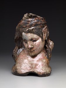 Portrait Vase of Mme. Schuffenecker (c.1889-90)