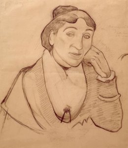 Portrait of the Arlésienne by Paul Gauguin