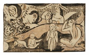 Love, and You Will Be Happy, from the Suite of Late Wood-Block Prints