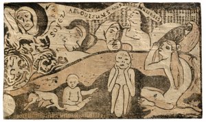 Love, and You Will be Happy, from the Suite of Late Wood-Block Prints