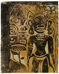 Tahitian Idol, The Goddess Hina