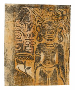 Tahitian Idol—the Goddess Hina