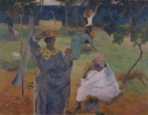 The Mango Trees, Martinique by Paul Gauguin