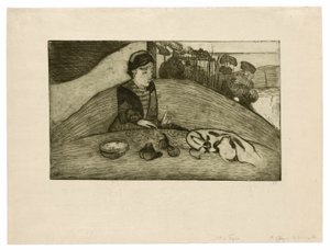 The Woman with Figs