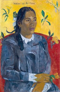 Woman with a Flower
