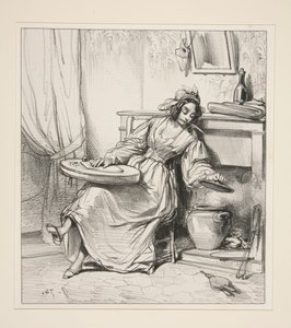 Adolphe! Adolphe! Do You Want to Make Your Eugenie Die! by Paul Gavarni