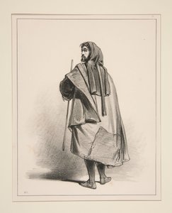 1300. Paris Merchant by Paul Gavarni