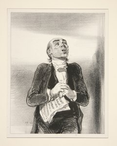 Plaintive Accents of an Orphan by Paul Gavarni