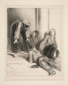 May I Have the Honor to Dance a Galop with Monsieur the Baron? by Paul Gavarni