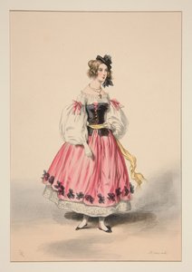 Chambermaid by Paul Gavarni