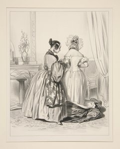 Dressmaker by Paul Gavarni
