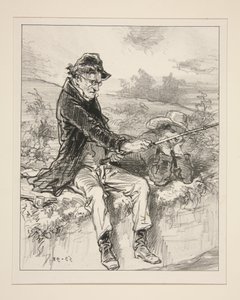 Hush!...a Shareholder Coming to Collect His Dividend! by Paul Gavarni