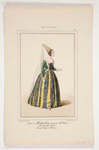 Costume of Mme Gondelaurier, Played by Mme Dabadier